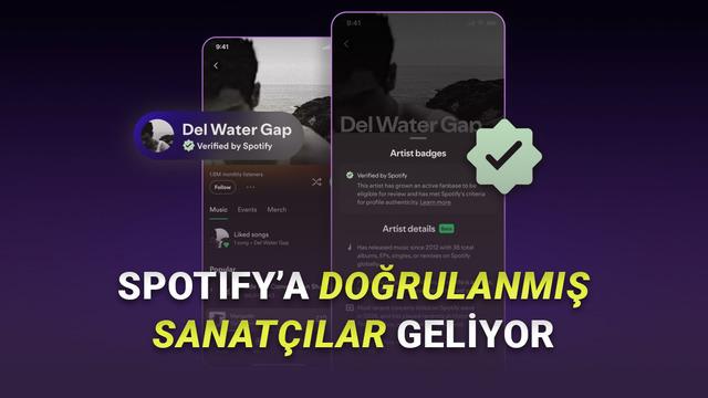 Spotify, Sanatçı Hesaplarına "Onay Rozeti" Getiriyor!