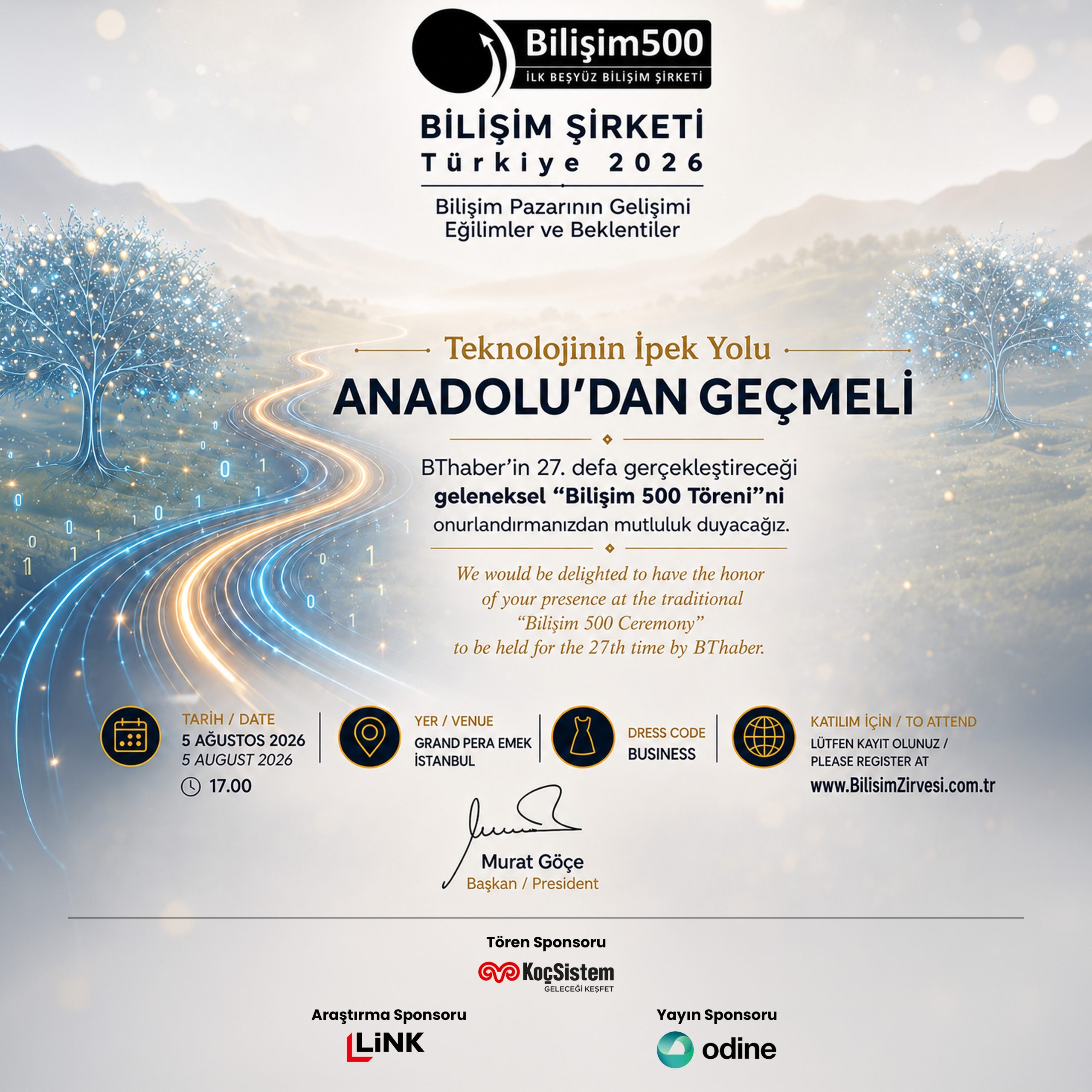 TÜRKİYE’NİN EN BÜYÜK BİLİŞİM ŞİRKETLERİNİN AÇIKLANACAĞI BİLİŞİM 500 ÖDÜL TÖRENİ İÇİN HEYECAN DORUKTA