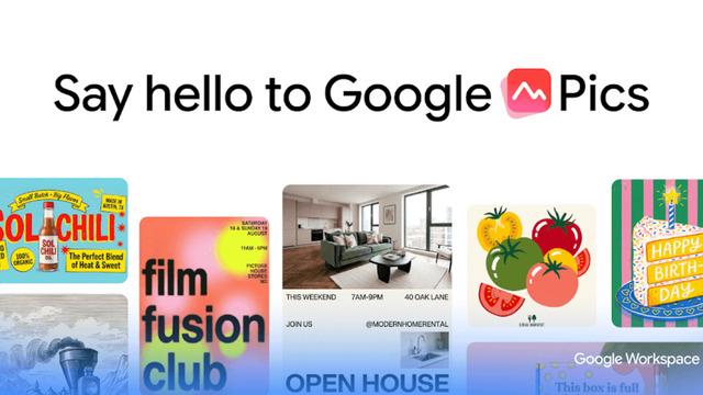 Google'dan Canva'ya Rakip: Pics